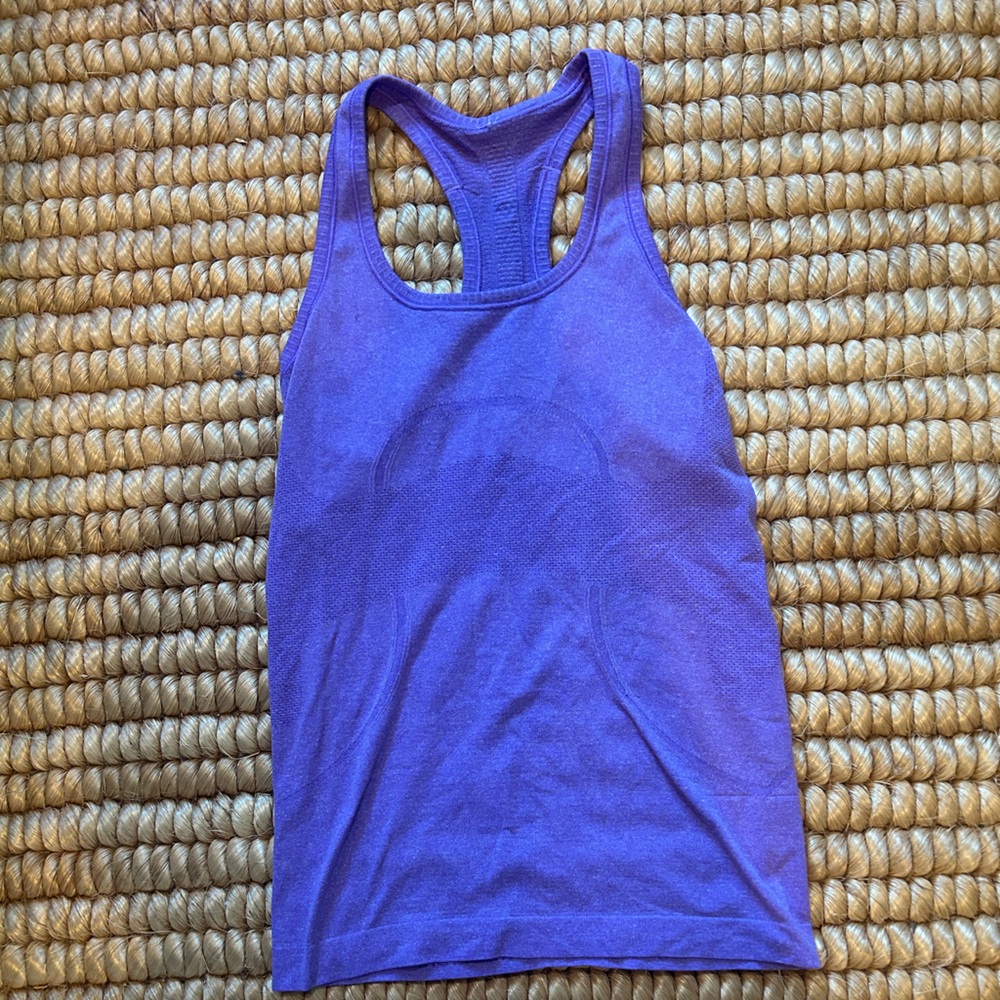 Purple lululemon racer back - Picture 4 of 4